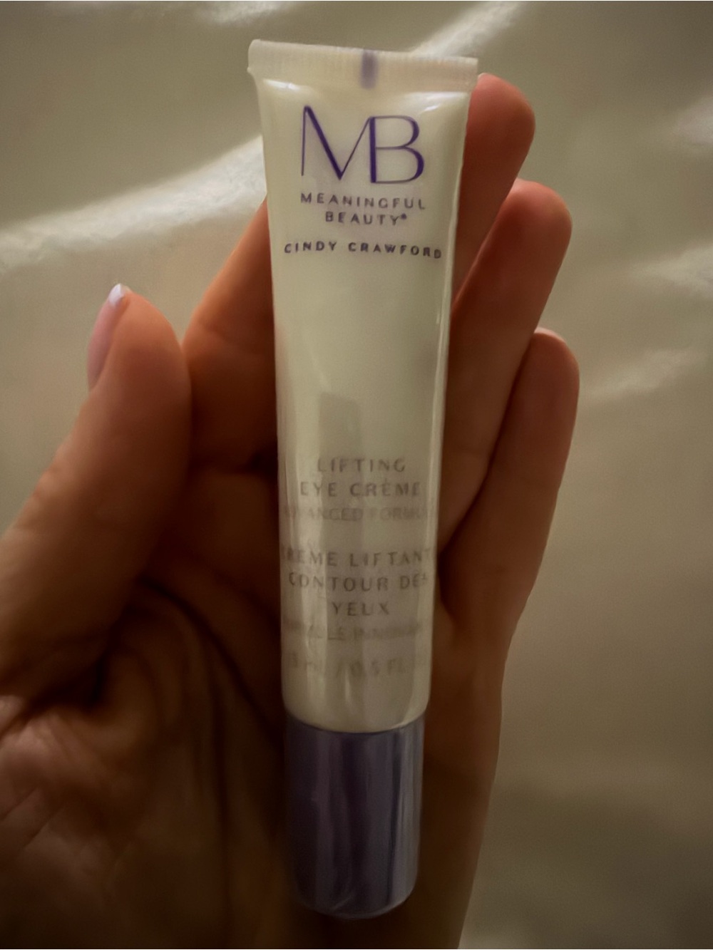 Meaningful Beauty Cindy Crawford Eye Lift Crème - White & Purple